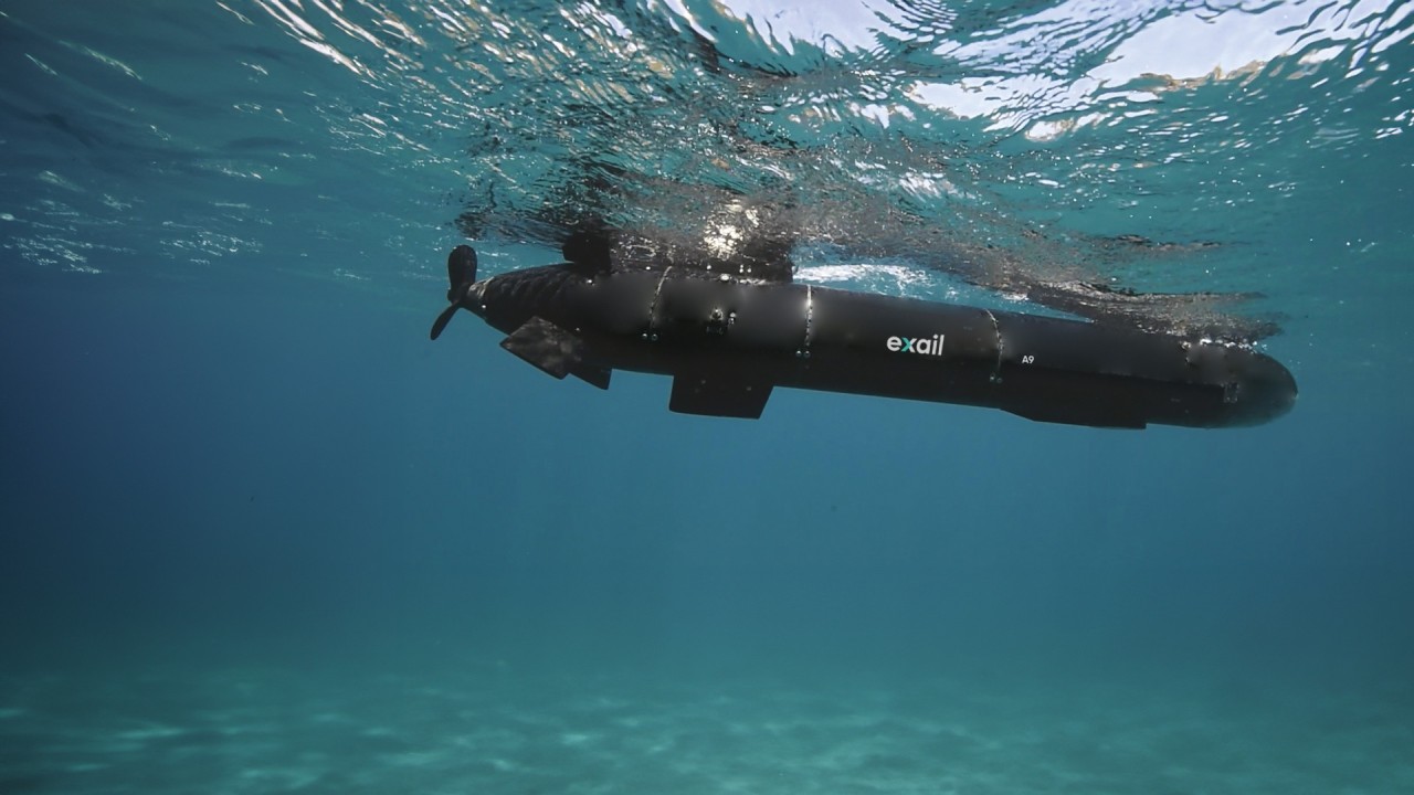 A9-M French Autonomous Underwater Vehicle (AUV) (B)